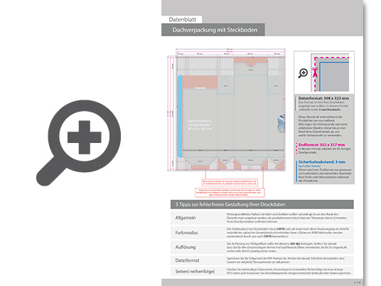 Product Bild dachverpackung_mit_steckboden_mit_l__ngsnaht_(9_8_x_4_5_x_18_cm_plus_dach)_einseitig_bedruckt_4_0-farbig_